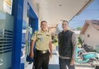 Cipkon Kamtibmas, Polsek Cikoneng Polres Ciamis Asistensi ke Satpam Bank BRI Sindangkasih