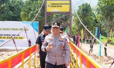 Wakapolri Resmikan Jembatan Perintis “Dhira Brata” Wujud Instruksi Presiden Prabowo