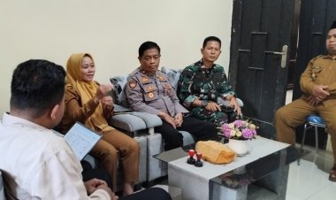 Perkuat Sinergitas, Polsek Sukadana Polres Ciamis Koorkom Kamtibmas Bareng Pemdes Margajaya