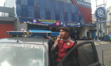 Sat Samapta Tingkatkan Himbauan Kamtibmas di Pusat Perbelanjaan, Wujudkan Rasa Aman Masyarakat Ciamis